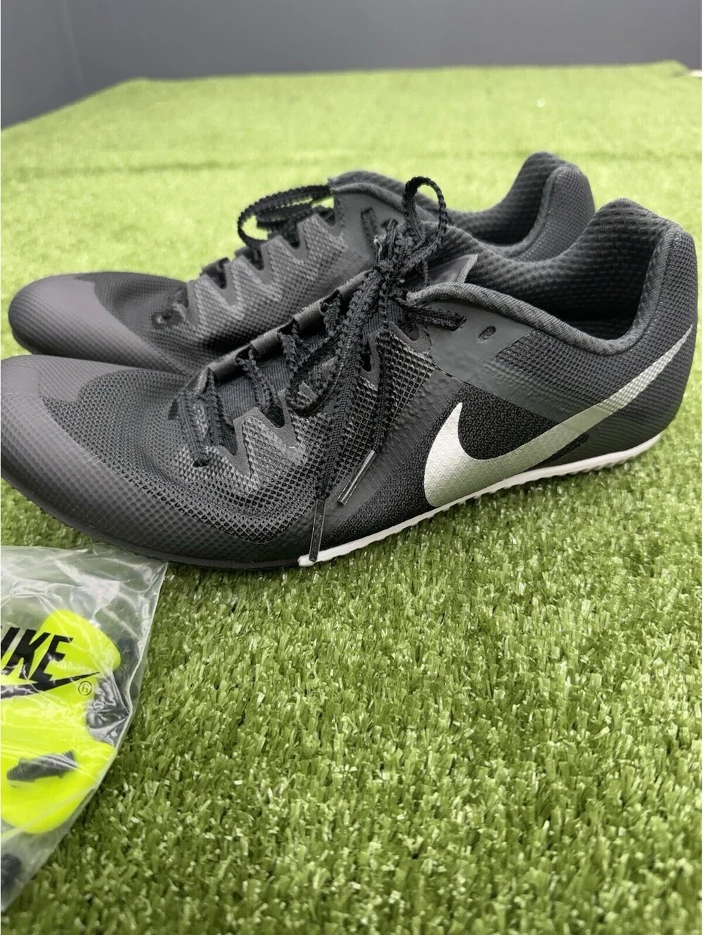Nike Zoom Rival Multi Mens 10.5 DC8749-001 Black Track Field Spikes Shoes